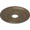 Ekena Millwork Genevieve Ceiling Medallion (Fits Canopies up to 3 1/2"), 16 1/8"OD x 3 1/2"ID x 7/8"P, Warm Silver CM16GNWSS - alternate 2